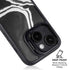 Black Marble Ink iPhone 15 Kickstand Case